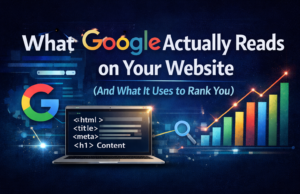 What Google Actually Reads on Your Website What Google Actually Reads on Your Website (And What It Uses to Rank You)