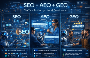 The Ultimate 2026+ Growth Guide to Ranking on Google, Winning AI Answers & Dominating Local Search SEO GEO AEO