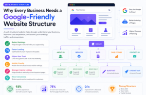Why Every Business Needs a Google-Friendly Website Structure AI
